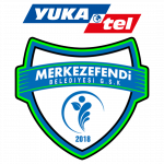 Logo von Yukatel Merkezefendi Belediyesi G.S.K., gegründet 2018, blaue und grüne Farben.